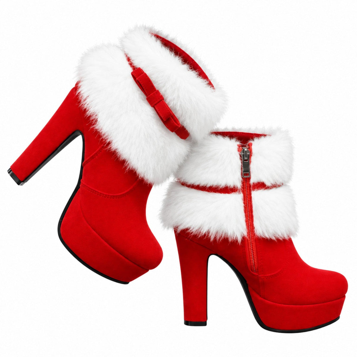 NOELLE Scarlet Heels — clean product photo for cart and checkout